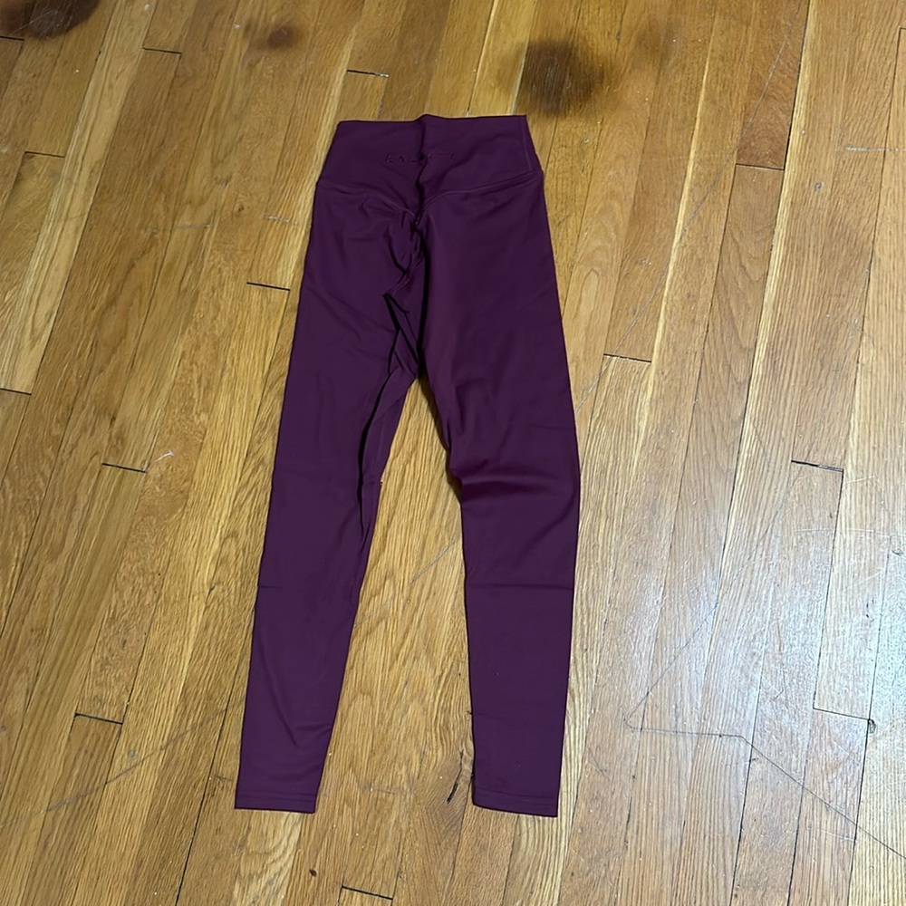 Maroon balance athletica legging size small